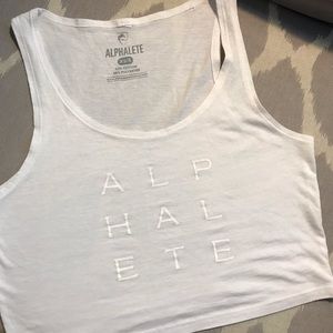 Alphalete crop top size xs/s